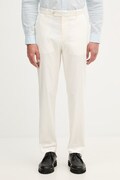 BOSS spodnie męskie z lyocellem C-Perin-W-WG-261F beżowe regular waist 50566948