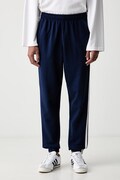 adidas spodnie dresowe męskie bawełniane Essentials granatowe regular waist KY4197