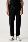 adidas spodnie dresowe męskie z bawełną Three Stripes czarne regular waist KY4124