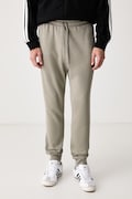 adidas pantaloni da tuta da uomo con cotone Essentials Feelcozy verde regular waist KF2381