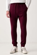 adidas παντελόνι επίσημο ανδρικό με βαμβάκι Essentials Feelcozy μπορντό κανονική KF2382