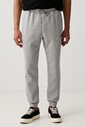 adidas spodnie dresowe męskie z bawełną Feelcozy szare regular waist JE3818