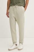 BOSS Green спортивні штани чоловічі бавовняні з еластаном Hadiko зелені high waist 50565748