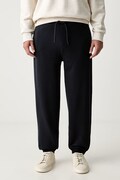 BOSS Green spodnie dresowe męskie z bawełną JT_Long Pants granatowe regular waist 50564096
