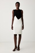Calvin Klein sukienka beżowa LV044G030G