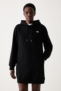 The North Face φόρεμα με βαμβάκι Essential μαύρο λογότυπο NF0A8JBMJK31
