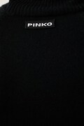 Pinko φόρεμα με βισκόζη μαύρο απλό 107236 A3I1