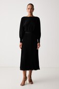 Twinset šaty čierne hladké 262TP3250