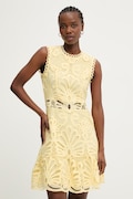 Morgan sukienka letnia ROSLI żółta gładka ROSLI
