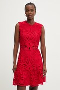 Morgan sukienka letnia ROSLI czerwona gładka