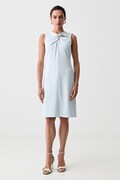Calvin Klein letné šaty modré hladké LV044G004G