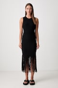 DKNY pulóveres pamuttal fekete sima P6EUAD33