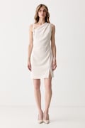 Guess sukienka LIVIA beżowa gładka W6YK28 W2938