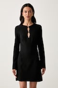 Guess rochie evazată CLAUDIE neagră simplă W6YK16 K4369