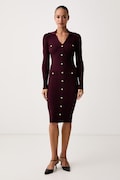 Marciano by Guess ruha viszkózzal LIMA burgundi csíkos G6BK33 Z1636