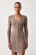 Marciano by Guess sukienka z wiskozą NALIYA różowa G6BK09 Z1547