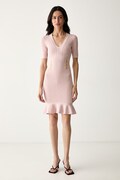 Marciano by Guess vestito con viscosa YAMNA rosa monogramma G6YK18 Z1012