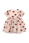 Konges Sløjd sukienka TULLIE DRESS GRS beżowa KS106301