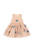 Konges Sløjd sukienka princeska YVONNE DRESS GRS beżowa KS106332