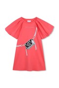 MARC JACOBS sukienka bawełniana różowa z nadrukiem W60971