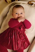 Mayoral Newborn šaty bavlněné červené kostkované 2813
