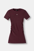 Guess bodycon haljina s viskozom bordo J6YK22 K5179