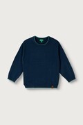 United Colors of Benetton sweter dziecięcy bawełniany granatowy 1ZOJG101B