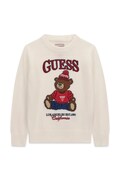 Guess sweter dziecięcy biały N6BR03 Z1393