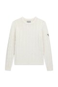 Guess sweter dziecięcy bawełniany biały L6BR10 Z1589