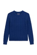 Guess sweter dziecięcy bawełniany niebieski L6BR10 Z1589