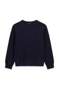 Guess sweter dziecięcy z wiskozą granatowy L6BR04 Z1590