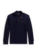 Polo Ralph Lauren pulover za djecu od pamuka mornarsko plavi 322B28079005