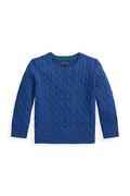 Polo Ralph Lauren pulover otroški bombažen moder 322702674520