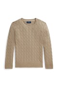 Polo Ralph Lauren pulover otroški bombažen bež 323702674513