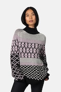 Kari Traa sweter damski z dodatkiem wełny SMEKKER czarny 624031