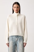 ViCOLO sweter damski wełniany beżowy 7AC7073