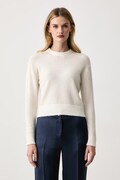 MC2 Saint Barth sweter damski z wełną biały CIL0001
