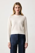 MC2 Saint Barth sweter damski z wełną biały CIL0001