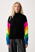 From Future sweter damski kaszmirowy czarny WPM03967
