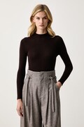 Isabelle Blanche półgolf dziecięcy wełniany brązowy IS26FW-M219-F005