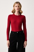 Isabelle Blanche sweter damski wełniany czerwony IS26FW-M236-F012