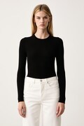 Isabelle Blanche sweter damski wełniany czarny IS26FW-M236-F012