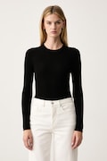 Isabelle Blanche sweter damski wełniany czarny IS26FW-M236-F012