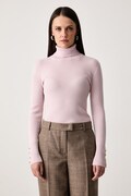 Luisa Spagnoli golf damski wełniany Meritare różowy 100556