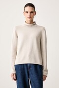 Marc O'Polo sweter damski bawełniany beżowy 5000016701