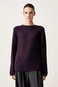 Marc O'Polo sweter damski bawełniany fioletowy 5000010442