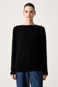 Marc O'Polo sweter damski bawełniany czarny 5000010442