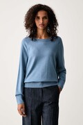Marc O'Polo sweter damski z bawełną niebieski 5000006907
