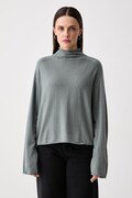 Marc O'Polo sweter damski z wełną turkusowy 5000017058
