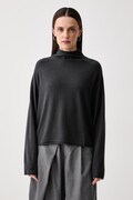 Marc O'Polo sweter damski z wełną szary 5000017058